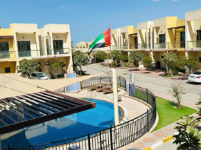 Family-Friendly Villa 1br with Play Area+Pool. UAE